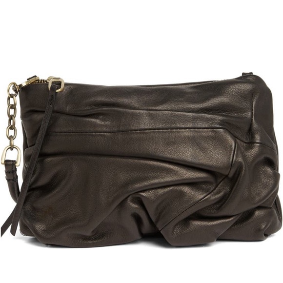 HOBO Handbags - HOBO Dare Leather Clutch / Crossbody Bag